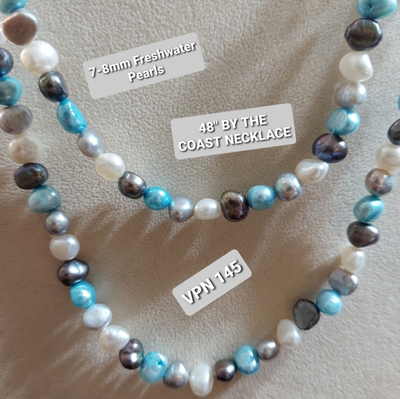 Vantel Pearls Jewelry - VANTEL PEARLS 48" BY THE COAST PEARL NECKLACE
